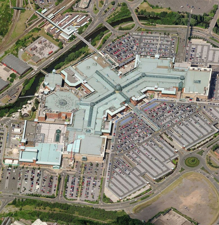 Meadowhall Shopping Centre, Sheffield — exterior
